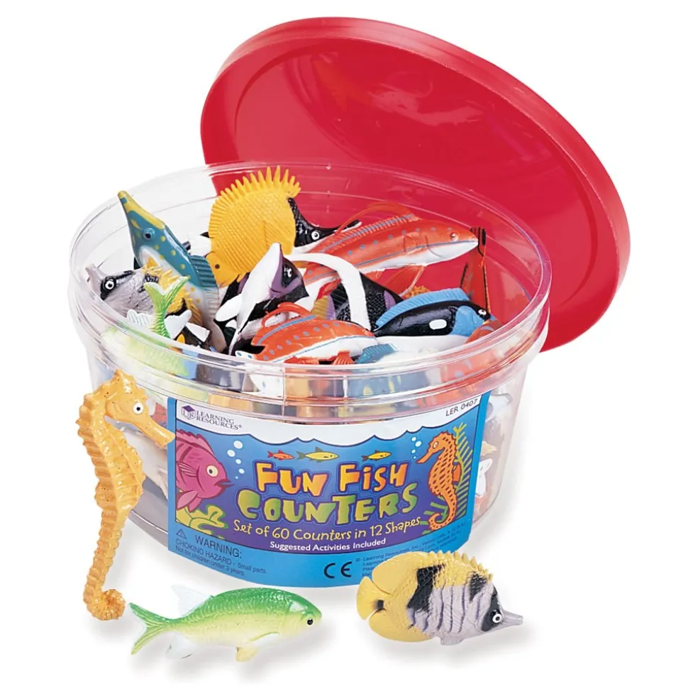 Fish Counters Bucket 60 Pieces