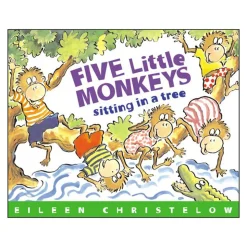 Five Little Monkeys Sitting in a Tree Paperback
