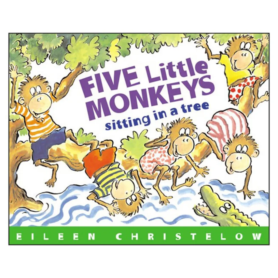 Five Little Monkeys Sitting in a Tree Paperback