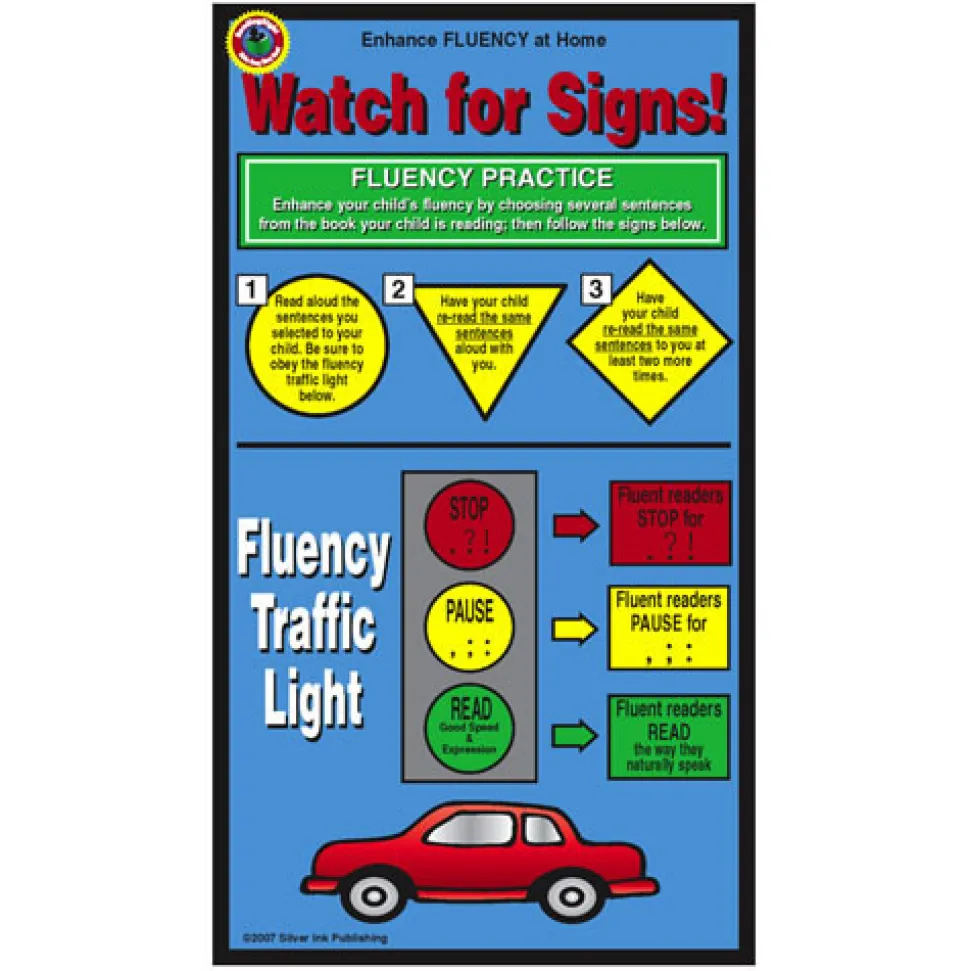 Fluency Home Literacy Cards Pack of 10 English