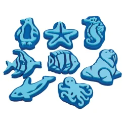 Foam Jumbo Stampers with Animals, Sealife, Insects, and Transportation 48 Pieces