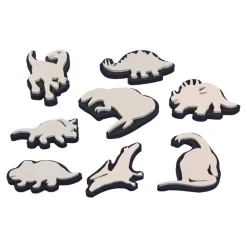 Foam Jumbo Stampers with Animals, Sealife, Insects, and Transportation 48 Pieces