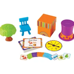 Fox in the Box Positional Words Activity Set