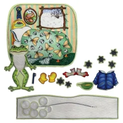 Freddy Frog Soft Felt Set 14 pieces