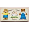 Friendly Bear Family Dress-Up Self Correcting Puzzle