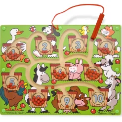 Friendly Farm® Animals Magnetic 1 to 10 Number Maze