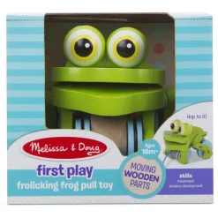 Frolicking Frog Pull Toy