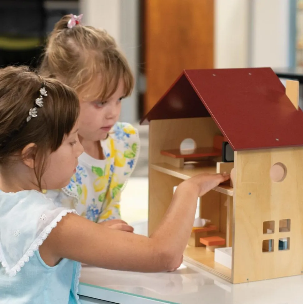 Furnished Wooden Classic Dollhouse