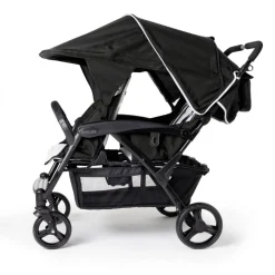 Gaggle® Odyssey 4-Seat Quad Stroller Black