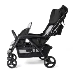 Gaggle® Odyssey 4-Seat Quad Stroller Black