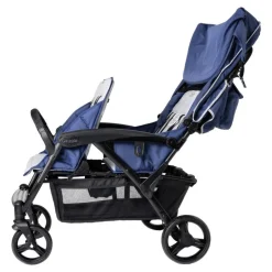 Gaggle® Odyssey 4-Seat Quad Stroller Blue/Gray