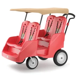 Gaggle® Parade 4 Child Stroller Red