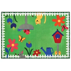 Garden Time KID$ Value Rug 3' x 4'6