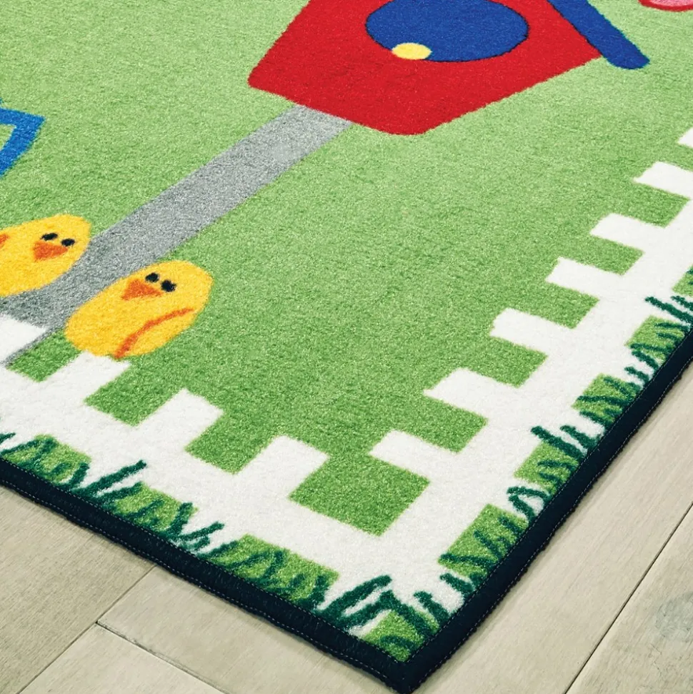 Garden Time KID$ Value Rug 3' x 4'6" Rectangle