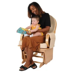 Gentle Glider with Vinyl Cushions