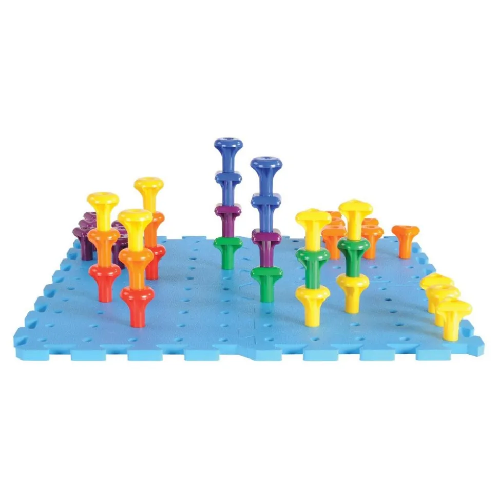 Geo Pegs Classroom Set 172 Pieces