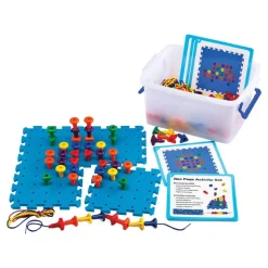 Geo Pegs Classroom Set 172 Pieces