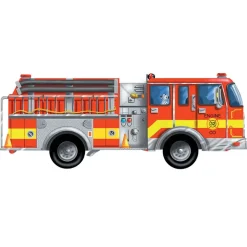 Giant Fire Truck Floor Puzzle 24 Pieces