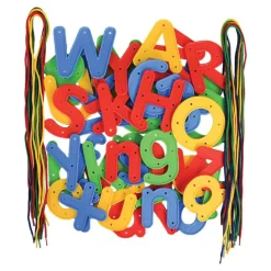 Giant Lacing and Tracing Upper and Lower Case Letters