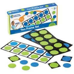 Giant Magnetic Ten-Frame Set