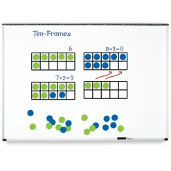 Giant Magnetic Ten-Frame Set