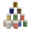 Glitter Shaker .75 oz 6 different colors Set of 12