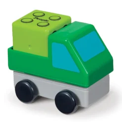Go Go Working Cars 18 Piece Magnetic Blocks Set
