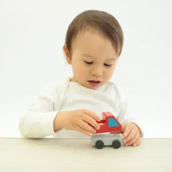 Go Go Working Cars 18 Piece Magnetic Blocks Set