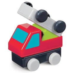 Go Go Working Cars 18 Piece Magnetic Blocks Set