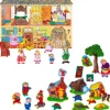 Goldilocks and the Three Bears and The Three Little Pigs Fairy Tales Felt Set