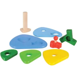 Green Island Wooden Puzzle and Stacker