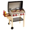 Grill with Food