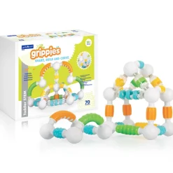 Grippies® Shake, Build and Curve 70 Piece Set