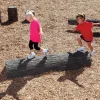 Half Log Balance Beam 6'