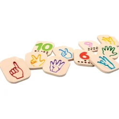 Hand Sign Language Numbers 1-10
