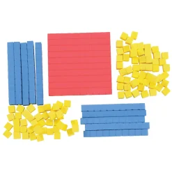 Hands-On Math Base Blocks 111 Pieces