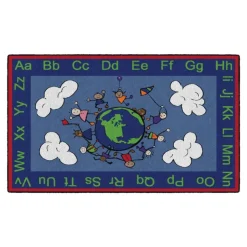 Happy World Carpet 3' x 5' Rectangle