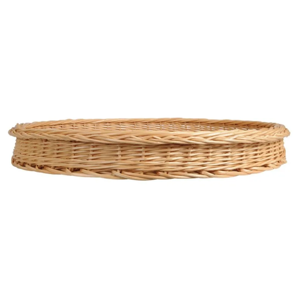 Heuristic Wicker Tray 23"
