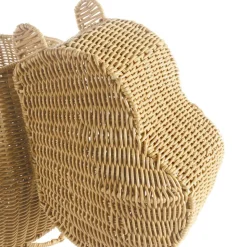 Hippo Washable Wicker Floor Basket