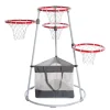 4-Hoop Basketball Play Set with Storage Bag