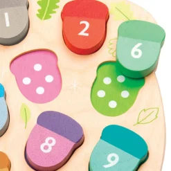 How Many Acorns? Count & Match Game