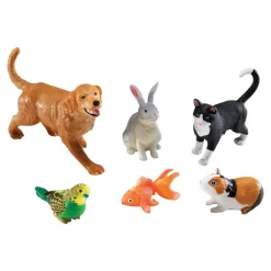 Jumbo Animals Set of 18 Farm, Jungle, & Pets