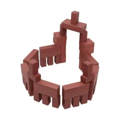 Jumbo Brick Blocks 44 Pieces