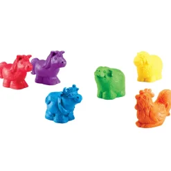 Jumbo Farm Animal Counters 30 Pieces