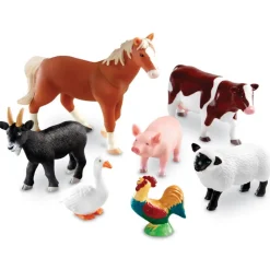 Jumbo Farm Animals 7 Pieces