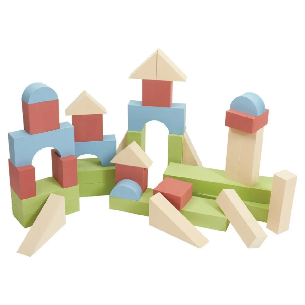 Jumbo Foam Colored Blocks 36 Pieces