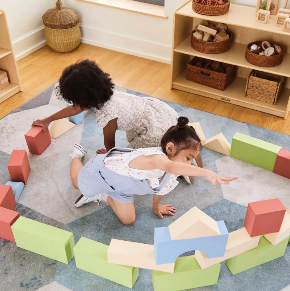 Jumbo Foam Colored Blocks 36 Pieces