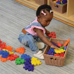Jumbo Hexagon Manipulative Set 48 Pieces
