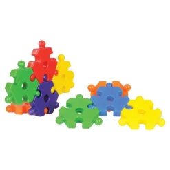 Jumbo Hexagon Manipulative Set 48 Pieces