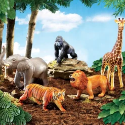 Jumbo Jungle Animals 5 Pieces